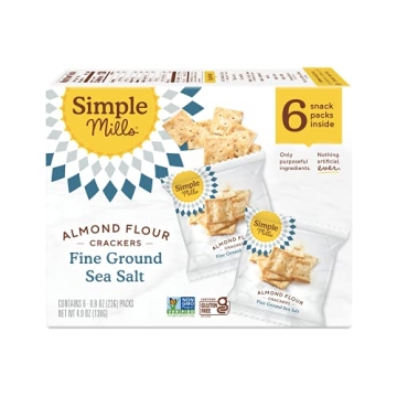 Simple Mills Almond Flour Crackers Snack Packs for Everyone