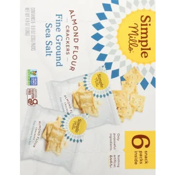 Simple Mills Almond Flour Crackers Snack Packs for Everyone