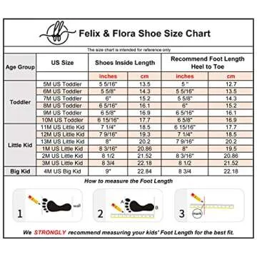 Felix & Flora Toddler Little Girl Princess Dress Shoes Size 10-Mary Jane Flats for Girl Party School Shoes.