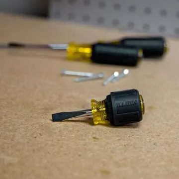 Klein Tools Stubby Screwdriver Set | 2-Piece USA Made