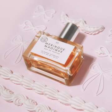 Le Monde Gourmand Meringue Magique Eau de Parfum, Gemeni Bakes Collaboration - 1 fl oz (30 ml) - Praline, Orange, Gardenia Perfume Notes