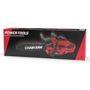 Bubble Factory Electric Toy Chain Saw with Sounds for Kids