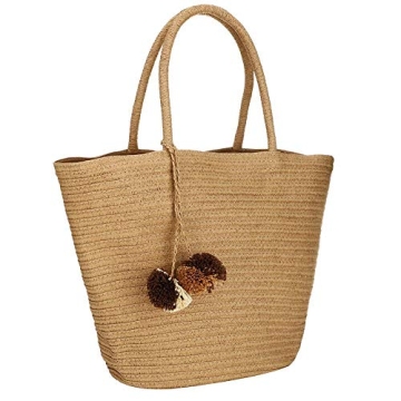 Stylish Large Straw Tote Bag for Summer Adventures