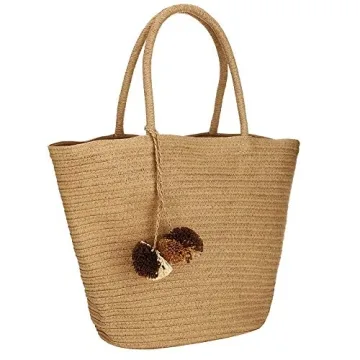 Stylish Large Straw Tote Bag for Summer Adventures
