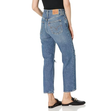Levi's Women's Ribcage Straight Ankle Jeans in Feeling Seen