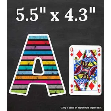 Carson Dellosa Colorful Bulletin Board Letters Set