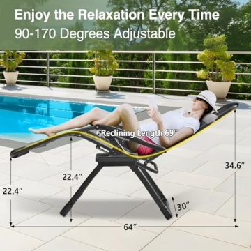 Slendor XXL Zero Gravity Chair for Ultimate Comfort