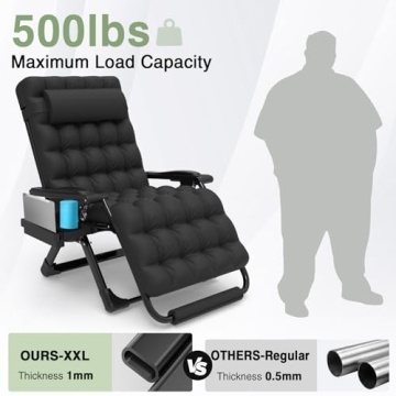 Slendor XXL Zero Gravity Chair for Ultimate Comfort