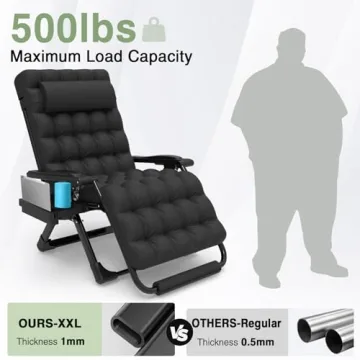 Slendor XXL Zero Gravity Chair for Ultimate Comfort