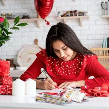 Harloon 36 Pcs Valentine's Day Multicolor Ballpoint Pen Set