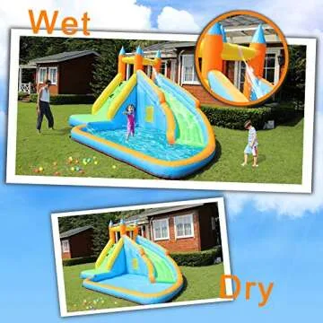 Inflatable Kids Water Slide for Exciting Backyard Fun
