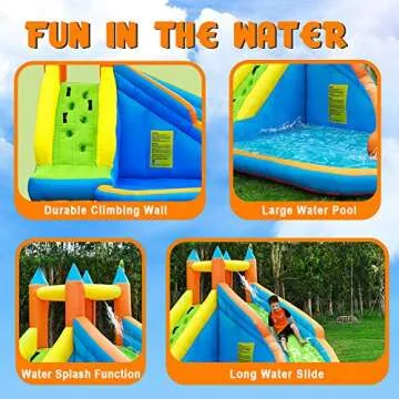 Inflatable Kids Water Slide for Exciting Backyard Fun