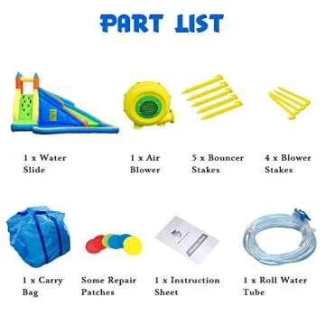 Inflatable Kids Water Slide for Exciting Backyard Fun