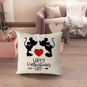 GAGEC Valentines Day Pillow Covers - Heart Love Decor