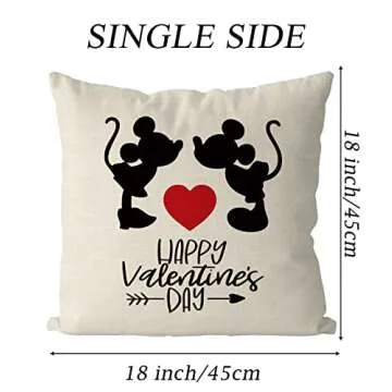 GAGEC Valentines Day Pillow Covers - Heart Love Decor