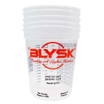 BLYSK Graduated Mixing Cups – Precision in Paint, Resin, and Art
