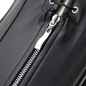 Charmian Women's Vintage Renaissance Corset with Garters