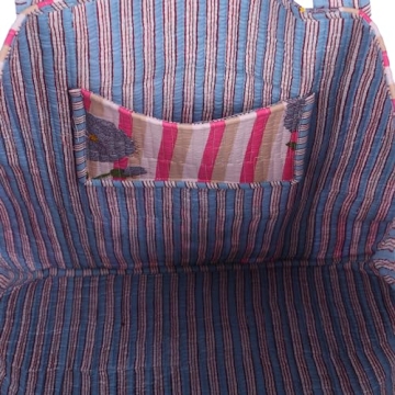 KLAVATE Cotton Quilted Tote Bag for Women - Stylish & Durable