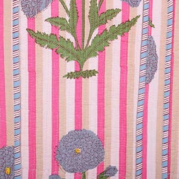 KLAVATE Cotton Quilted Tote Bag for Women - Stylish & Durable