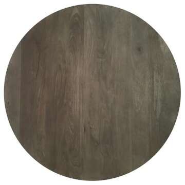 Coaster Home Furnishings Kinkaid Round Solid Mango Wood Coffee Table Brown