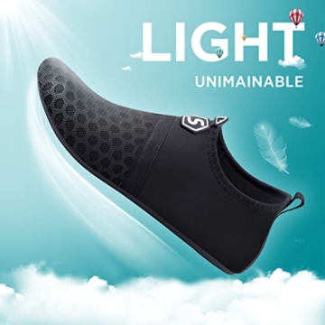 SEEKWAY Quick-Dry Aqua Socks for Beach and Yoga