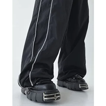 Springrain Women's Stylish Wide Leg Jogger Pants with Pockets