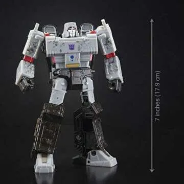 Transformers Generations War for Cybertron: Siege Voyager Class WFC-S12 Megatron Action Figure 7-inch