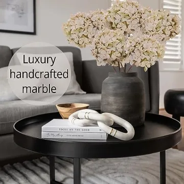 Ela Marble Chain Decor - Handcrafted Luxury for Home