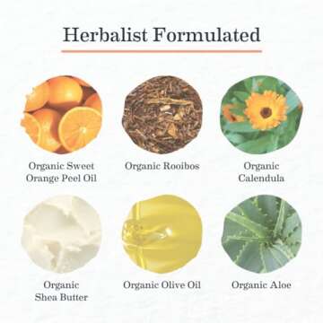 Earth Mama Sweet Orange Baby Lotion Moisturizing for Kids