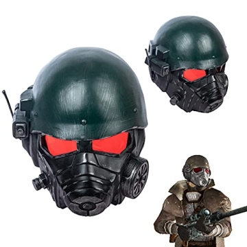 Karc Halloween Helmet Veteran Ranger Full Head Resin Mask for Adult Men ​Halloween Cosplay Costume...