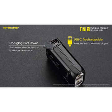 Nitecore TINI 2 Compact 500 Lumen Keychain Flashlight