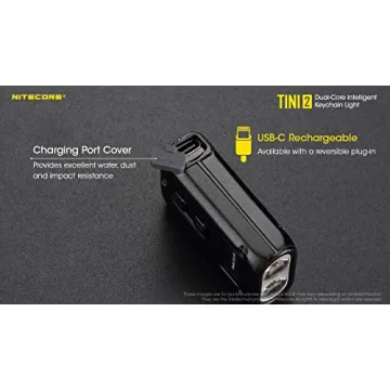 Nitecore TINI 2 Compact 500 Lumen Keychain Flashlight