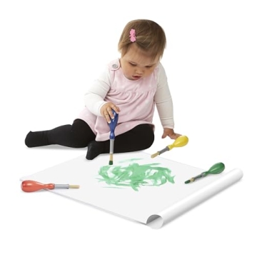 Melissa & Doug Jumbo Paint Brush Set for Toddlers