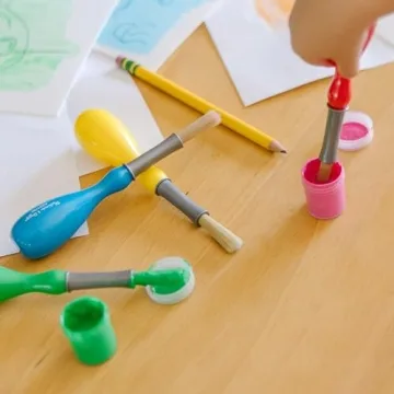 Melissa & Doug Jumbo Paint Brush Set for Toddlers