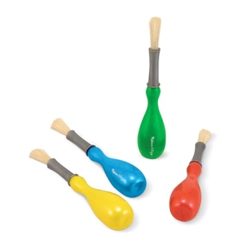 Melissa & Doug Jumbo Paint Brush Set for Toddlers