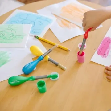 Melissa & Doug Jumbo Paint Brush Set for Toddlers