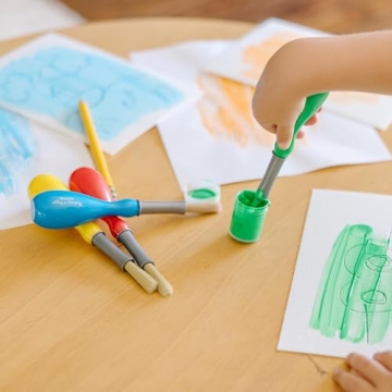 Melissa & Doug Jumbo Paint Brush Set for Toddlers