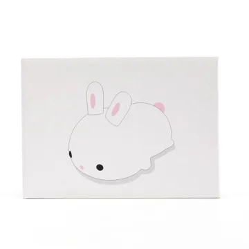 Kawaii Bunny Night Light for Kids - 16 Color Lamps
