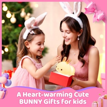 Kawaii Bunny Night Light for Kids - 16 Color Lamps