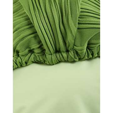 ZAFUL Ribbed Bikini Set for Women - Chic Two Piece Swimsuit