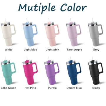 Custom Insulated Tumbler - Personalized 40 Oz Travel Mug