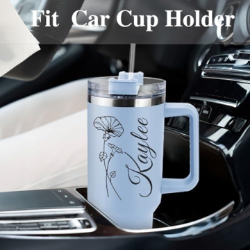 Custom Insulated Tumbler - Personalized 40 Oz Travel Mug