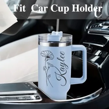 Custom Insulated Tumbler - Personalized 40 Oz Travel Mug