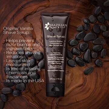 Brazilian Bare Shave Syrup for Sensitive Skin Care
