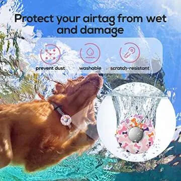 Silicone Dog AirTag Holder - Comfort & Security for Pets