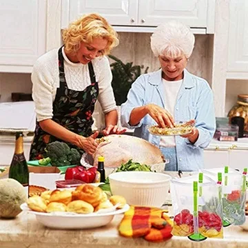 Baggy Rack - Versatile Food Storage Clip Holder for Easy Meal Prep