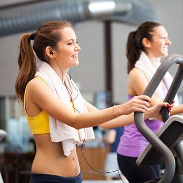 Senkary 50 Pieces Seamless Large Hair Ties in Black