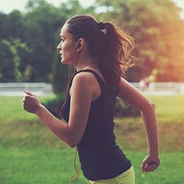 Senkary 50 Pieces Seamless Large Hair Ties in Black