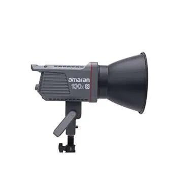 Aputure Amaran 100x S with Aputure Light Dome II Softbox Kit, 100W 2700K-6500K Bowens Mount Led Video Continuous Light