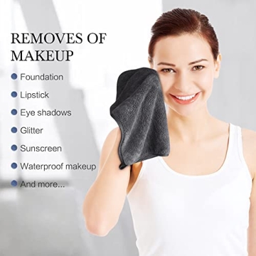 Soft Microfiber Face Cloths for Cleaning & Skincare
